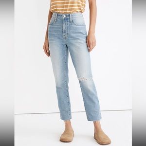 Madewell curvy perfect vintage jean, 26, NWT